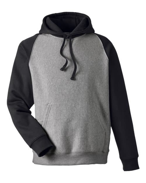 Team 365 Unisex Zone HydroSport™ Heavyweight Colorblock Hooded Sweatshirt