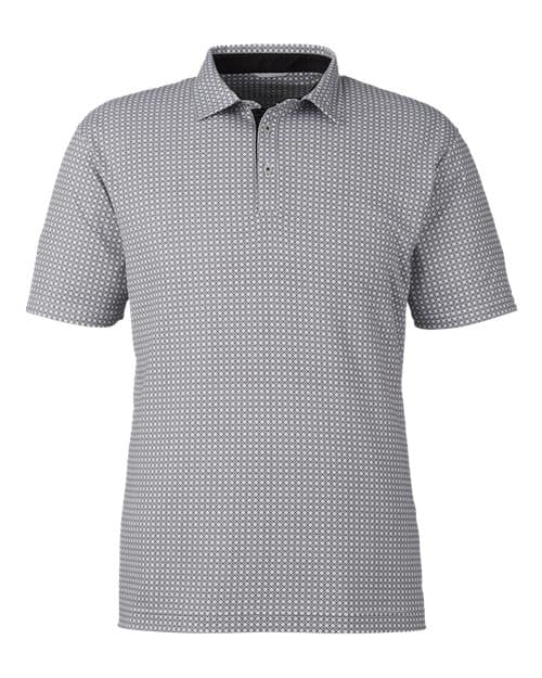 Swannies Men's Tanner Polo in Glacier/ Black