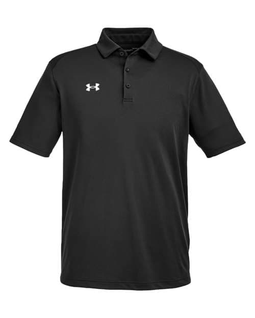 Under Armour Men's Tech™ Polo in Black/ White