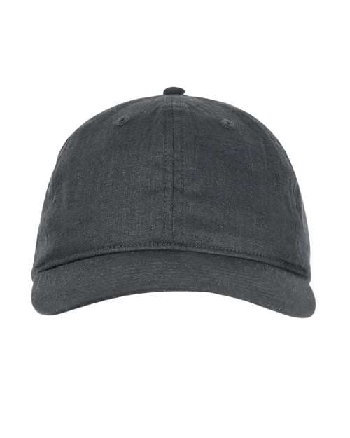 econscious Hemp Hero Six-Panel Cap in Black