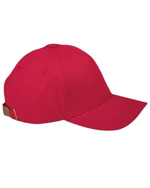Big Accessories Five-Panel Brushed Twill Cap