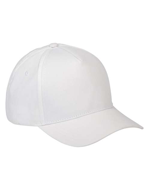Big Accessories Five-Panel Brushed Twill Cap