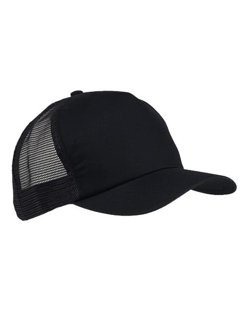 Big Accessories Twill Trucker Cap
