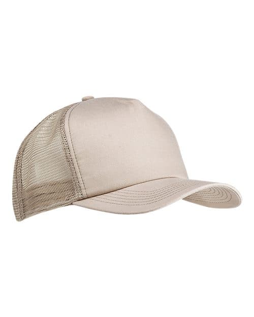 Big Accessories Twill Trucker Cap
