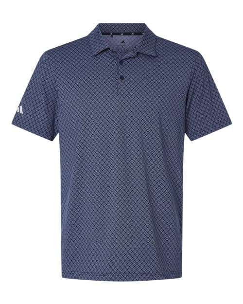 Adidas Men's 4-Way Stretch Printed Polo