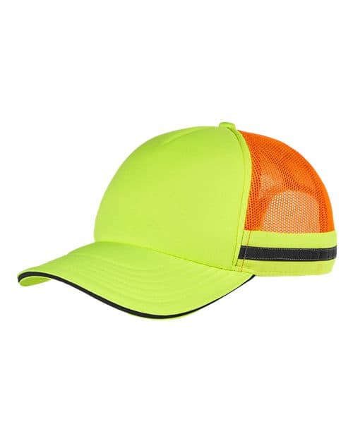 Big Accessories Safety Trucker Cap