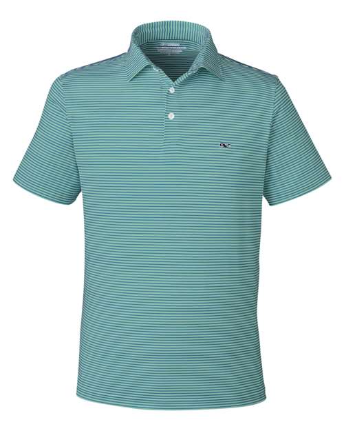 vineyard vines Men's Bradley Stripe Sankaty Polo