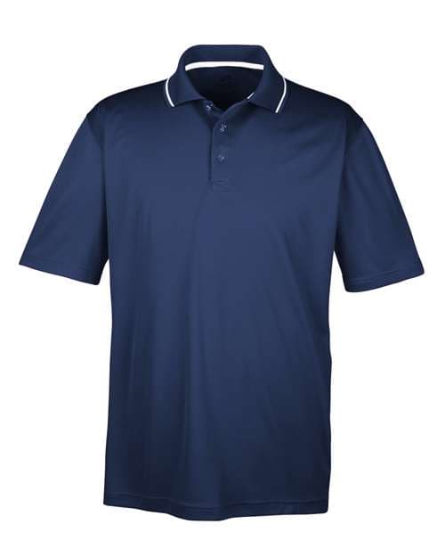 UltraClub Men's Cool & Dry Sport Two-Tone Polo