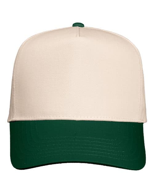 Valucap Five-Panel Twill Cap