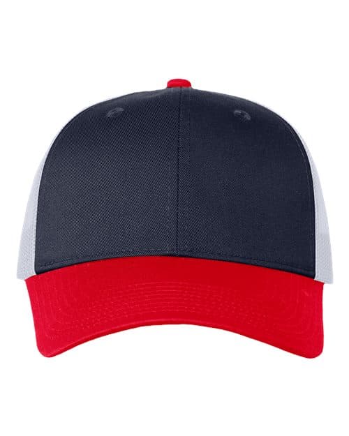 Valucap Mesh-Back Twill Trucker Cap