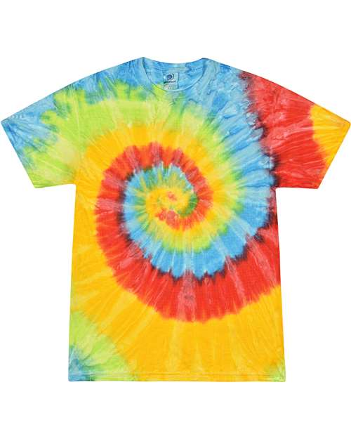 Colortone Unisex Multi-Color Tie-Dyed T-Shirt