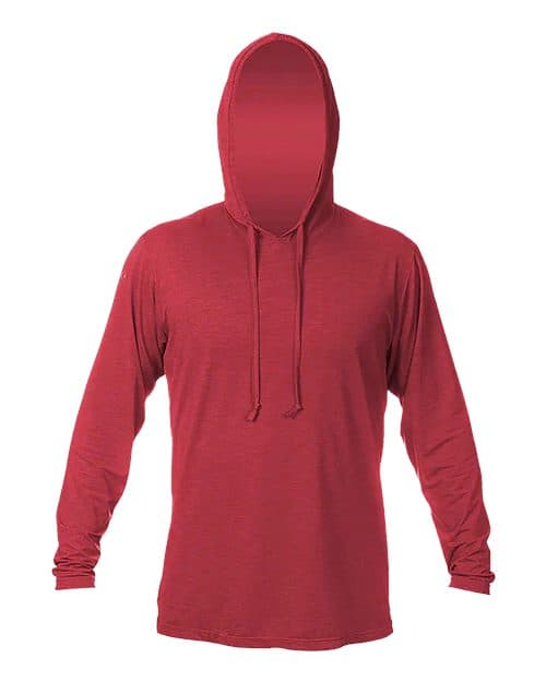 ANETIK Men's Low Pro Tech Hooded Long Sleeve T-Shirt