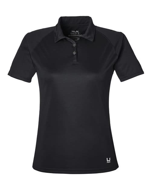 HUK Women’s LoPro Solid Performance Polo
