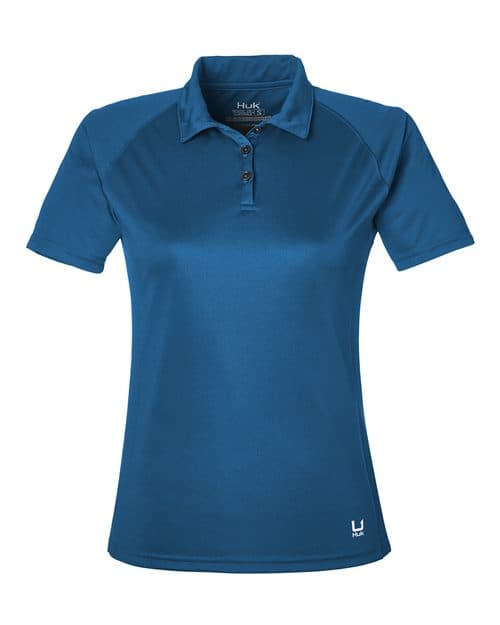 HUK Women’s LoPro Solid Performance Polo
