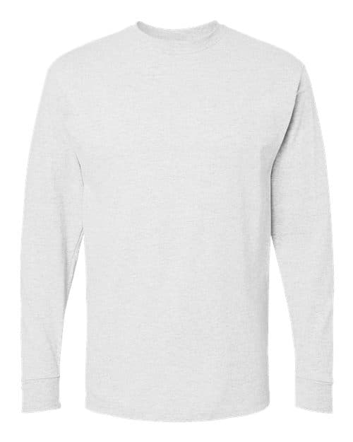 M&O Unisex Gold Soft Touch Long Sleeve T-Shirt in Ash