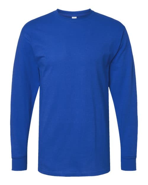 M&O Unisex Gold Soft Touch Long Sleeve T-Shirt