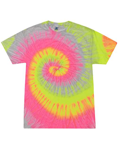 Colortone Youth Multi-Color Tie-Dyed T-Shirt