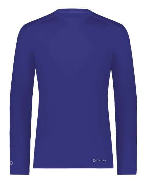 Holloway Unisex Essential Long Sleeve T-Shirt Powered By Coolcore