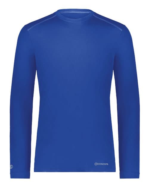 Holloway Unisex Essential Long Sleeve T-Shirt Powered By Coolcore