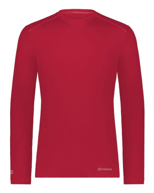 Holloway Unisex Essential Long Sleeve T-Shirt Powered By Coolcore