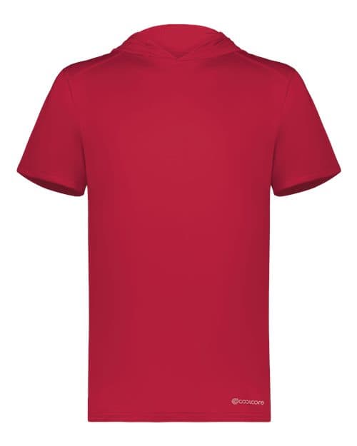 Holloway Men's Hooded T-Shirt Powered by Coolcore