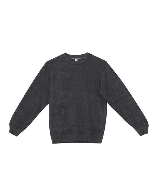 Lane Seven Unisex Nantucket Crewneck Sweatshirt in Black