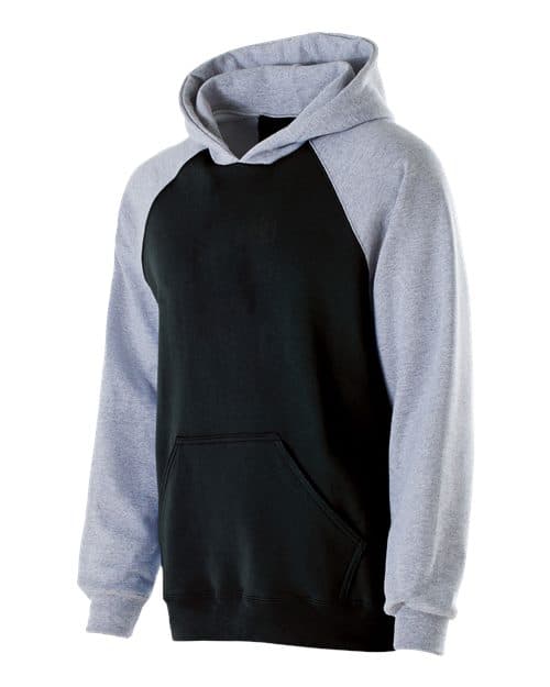 Holloway Youth Cotton/Poly Fleece Banner Hooded Sweatshirt