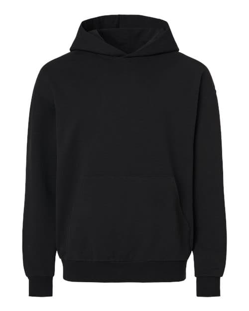 Independent Trading Co. Lux Heavyweight Modal Hooded Sweatshirt in Black