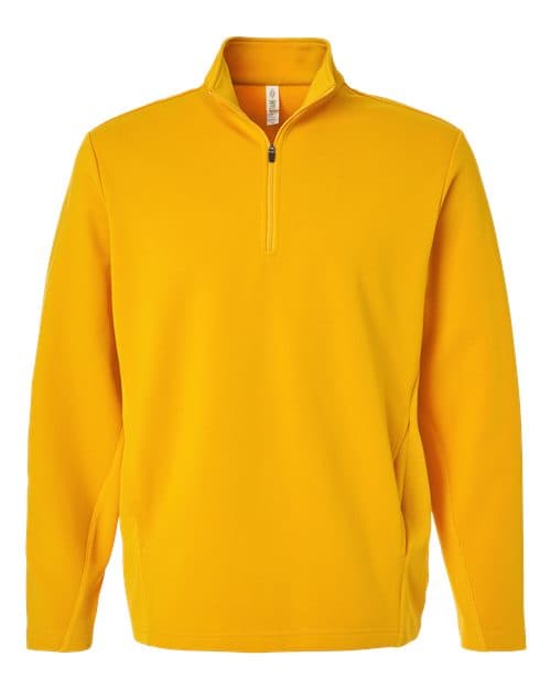 Team 365 Unisex Squad Cadet Quarter-Zip Tech Fleece Pullover