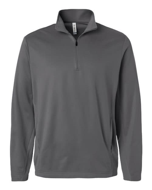 Team 365 Unisex Squad Cadet Quarter-Zip Tech Fleece Pullover