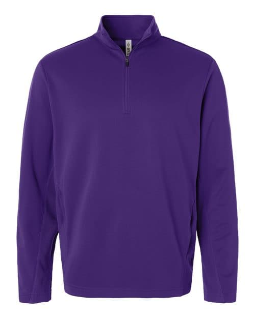 Team 365 Unisex Squad Cadet Quarter-Zip Tech Fleece Pullover