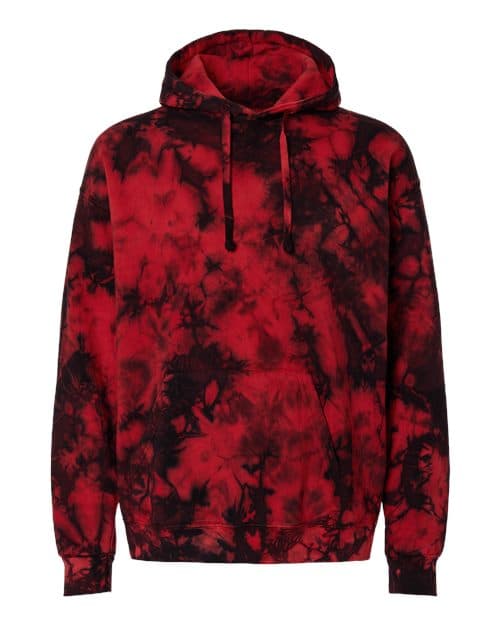 Colortone Unisex Crystal Wash Hooded Sweatshirt