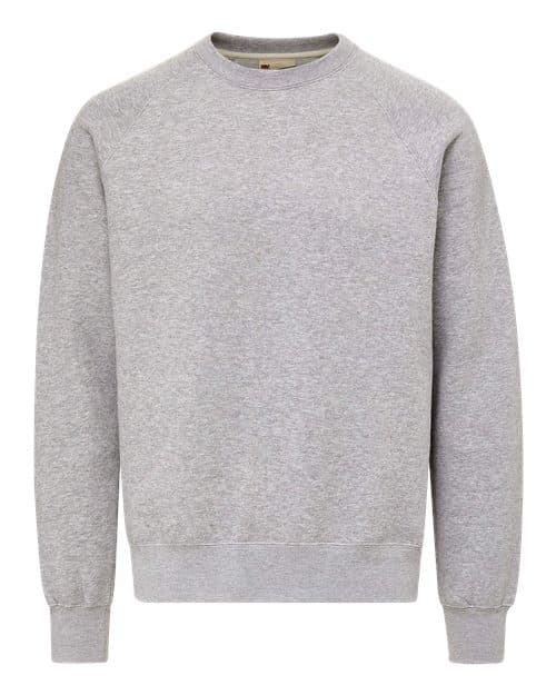 MV Sport Unisex Vintage Fleece Raglan Crewneck Sweatshirt