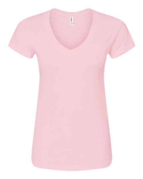 Tultex Women's Fine Jersey V-Neck T-Shirt