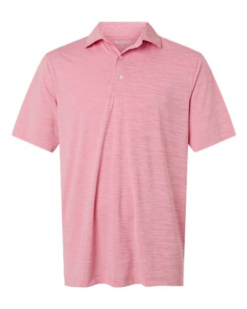 Paragon Men's Bohemian Striped Heather Performance Polo