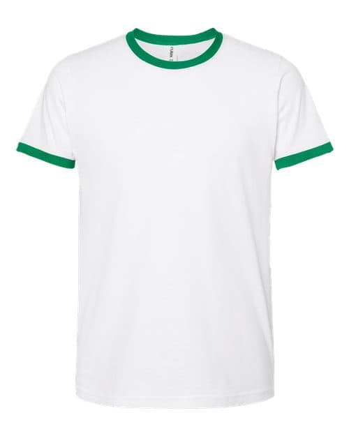 Tultex Unisex Fine Jersey Ringer T-Shirt