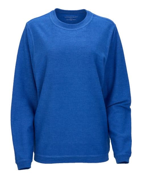 Boxercraft Unisex Corded Crewneck Sweatshirt