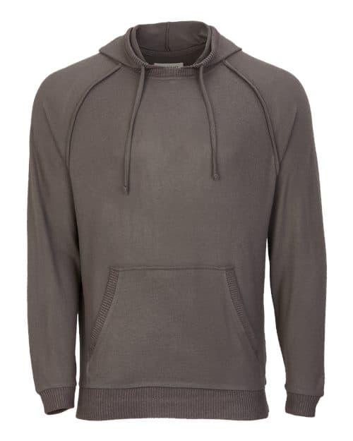 Boxercraft Men's Cuddle Hooded Sweatshirt in Meditation Grey