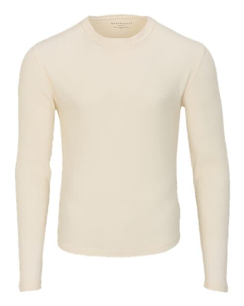 Boxercraft Men's Waffle Knit Long Sleeve T-Shirt