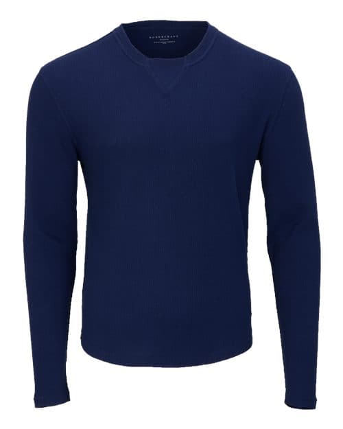Boxercraft Men's Waffle Knit Long Sleeve T-Shirt