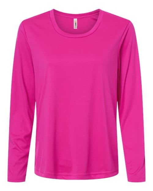 CORE365 Women's Capital Performance Long Sleeve T-Shirt