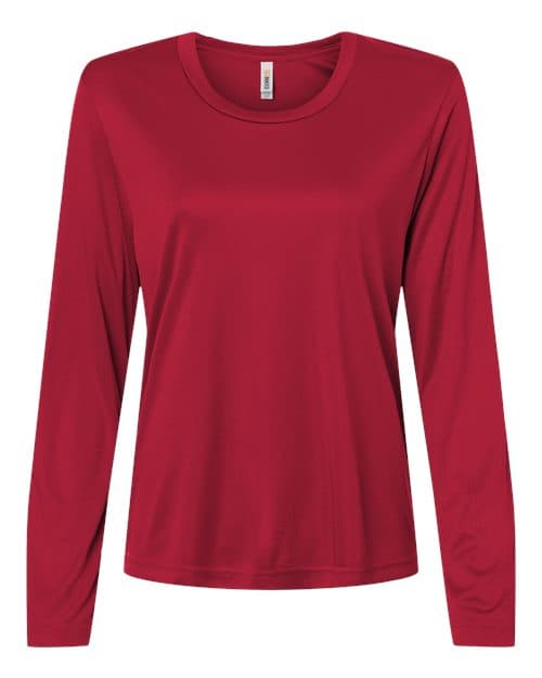 CORE365 Women's Capital Performance Long Sleeve T-Shirt