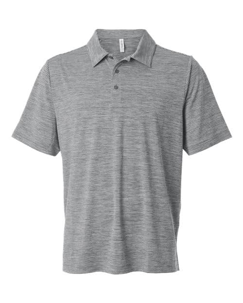 Team 365 Men's Relay Heathered Stripe Polo