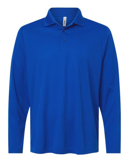 CORE365 Men's Nova Performance Long Sleeve Pique Polo