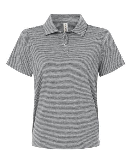 Team 365 Women's Relay Heathered Stripe Polo