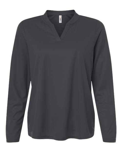 CORE365 Women's Nova Performance Long Sleeve Pique Polo