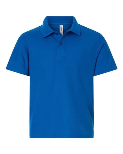 CORE365 Youth Resolve CVC Performance Pique Polo