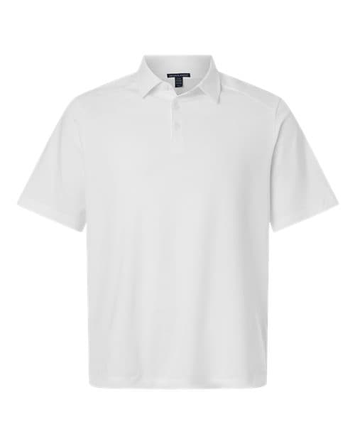 Devon & Jones Men's Seaton Pebble Textured Polo