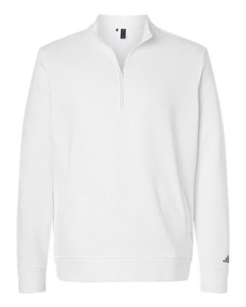 Adidas Men's Elevated Fleece Quarter-Zip Pullover