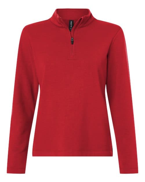 AllPro Women's Stretch Quarter-Zip Fleece Pullover